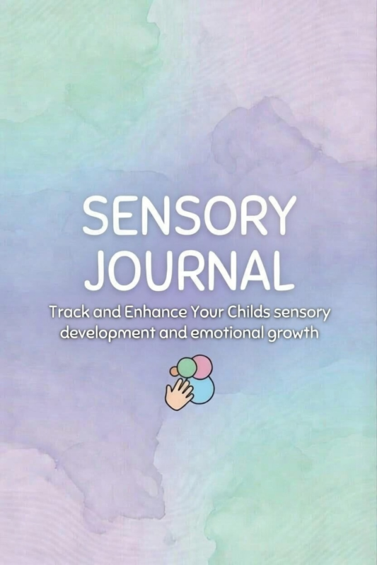 Sensory Play Journal for Young and Neurodivergent Children (Black and White Edition)